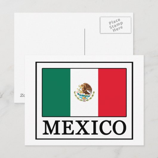 メキシコ ポストカード (正面/裏面)