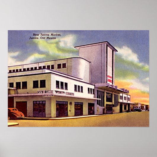 メキシコ・マーケットプレイスCuidad Juarez氏 ポスター (正面)