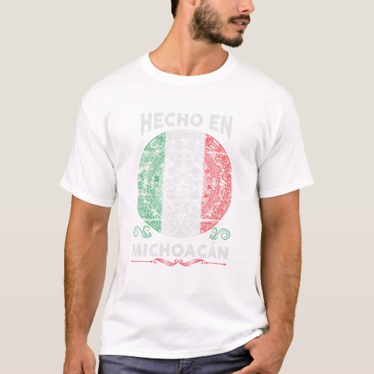 メキシコ ミチョアカン州製 州の誇り Tシャツ (正面)