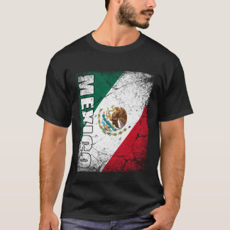 メキシコ、メキシコの地図、メキシコ国旗、メキシコ。 Tシャツ