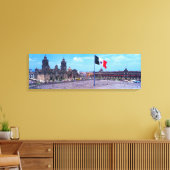 メキシコ，メキシコシティ，ゾカロ キャンバスプリント (インサイチュ (リビング))