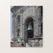 メキシコ、メキシコシティ、ゾカロ。ザベルタワーズ ジグソーパズル (縦)