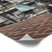 メキシコ、メキシコシティ、ゾカロ。鐘が鳴る ポスター (角)