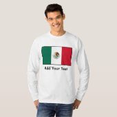 メキシコ-メキシコ旗 Tシャツ (正面フル)