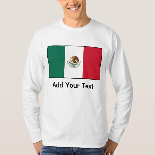 メキシコ-メキシコ旗 Tシャツ (正面)
