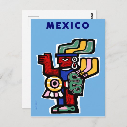 メキシコ、メキシコ美術 ポストカード (正面/裏面)