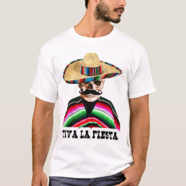 メキシコ,メキシコ,ビバラフィエスタ Tシャツ