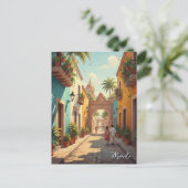 メキシコ メリダ 旅行 ポストカード (スタンド正面)