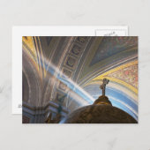 メキシコ、モレリア。日光がインテリアに入る ポストカード (正面/裏面)