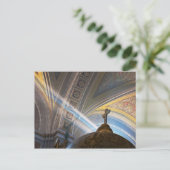 メキシコ、モレリア。日光がインテリアに入る ポストカード (スタンド正面)