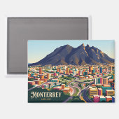 メキシコ モンテレイ マグネット (正面/裏面)