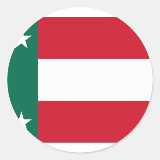 メキシコ，ユカタン共和国 ラウンドシール (正面)