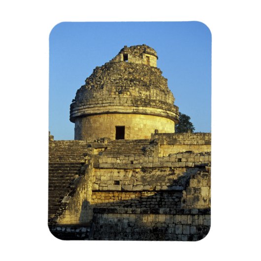 メキシコ、ユカタン州。カラコル：天文学 マグネット (縦)