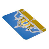 メキシコ、ユカタン、イザマール。フランシスコ会修道院3 マグネット (右側)