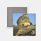 メキシコ、ユカタン。カラコル：天文 マグネット (正面/裏面)