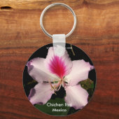 メキシコ、ユカタン、チチェン・イッツァ キーホルダー (正面)