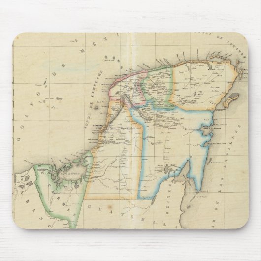 メキシコ，ユカタン マウスパッド (正面)