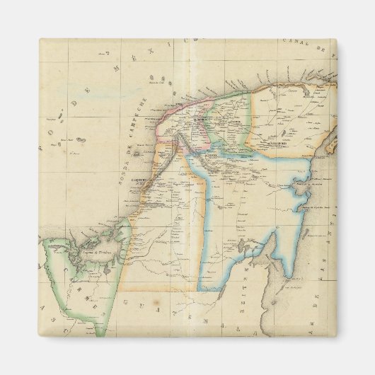 メキシコ，ユカタン マグネット (正面)