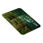 メキシコ、ユカタン、風光明媚な湖 マグネット (右側)