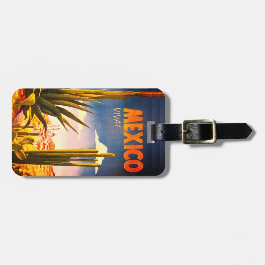 メキシコ ラゲッジタグ (正面横)