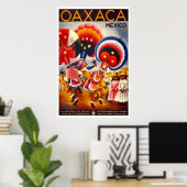 「メキシコ」ヴィンテージ旅行ポスター ポスター (ホームオフィス)