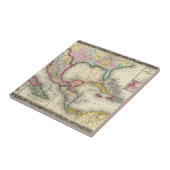 メキシコ、中央アメリカの地図 タイル (側面)