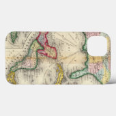 メキシコ、中央アメリカの地図 Case-Mate iPhoneケース (裏面 (横))