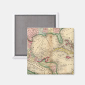 メキシコ、中央アメリカ、西インディ マグネット (正面/裏面)