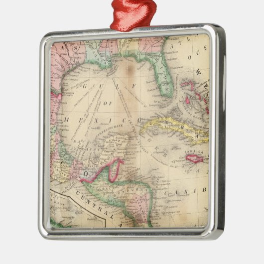 メキシコ、中央アメリカ、西インド諸島 メタルオーナメント (左)