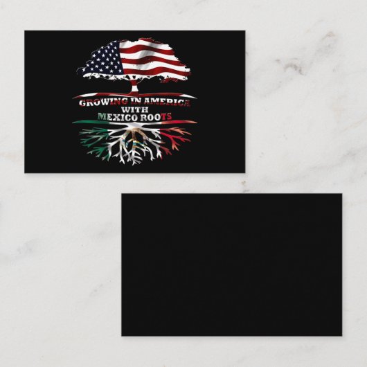 メキシコ 名刺 (正面/裏面)