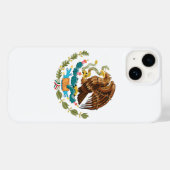 メキシコ 国章 紋章 シンボル エンブレム 国旗 鷲 Case-Mate iPhoneケース (裏面 (横))