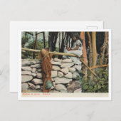 メキシコ、子供、ロミオ、ジュリエット1905ヴィンテージ ポストカード (正面/裏面)