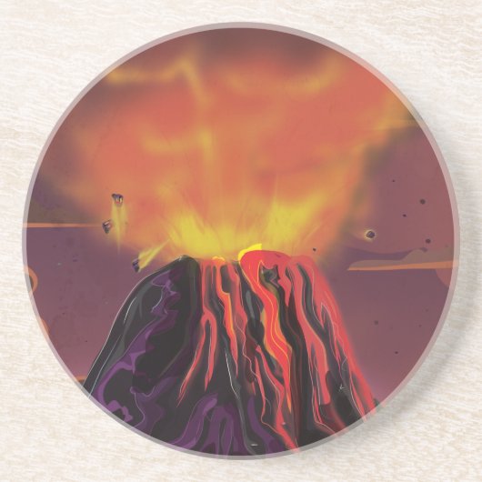 メキシコ 火山 コースター (正面)