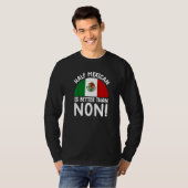 メキシコ 男性 メキシコの旗 女性 メキシコ Tシャツ (正面フル)