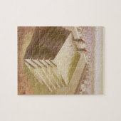 メキシコ(色の版木、銅版、版画)のTeocalli ジグソーパズル (横)