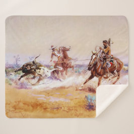 メキシコ – 西アートバイチャールズMラッセル シェルパブランケット