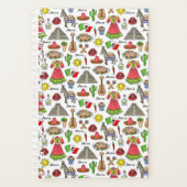 メキシコ |記号パターン プランナー手帳 (正面)