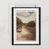 メキシコ,銅キャニオン ポストカード (正面/裏面)