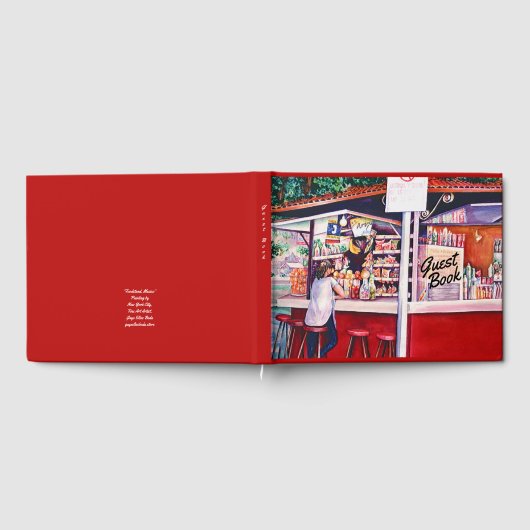 メキシコ，食料品店 ゲストブック (全面)