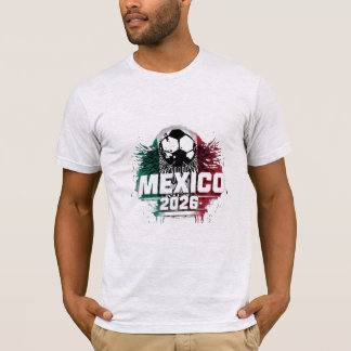 メキシコ 2026 ワールドカップ サッカー ファンTシャツ Tシャツ