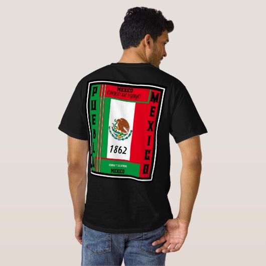 メキシコ – Cinco de Mayo Tシャツ (裏面フル)