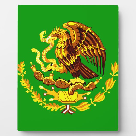 メキシコ COA ゴールド フォトプラーク (正面)