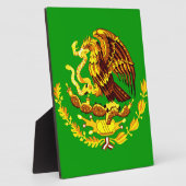 メキシコ COA ゴールド フォトプラーク (側面)