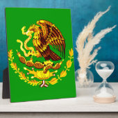 メキシコ COA ゴールド フォトプラーク (側面)