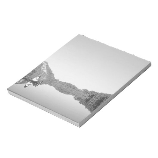 メキシコ、CONANPパークレンジャーは息子と一緒にパトロール ノートパッド (回転)