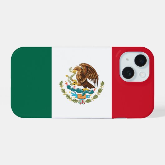 メキシコ iPhone 15ケース (裏面横)