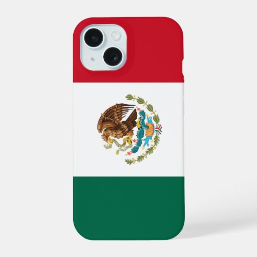 メキシコ iPhone 15ケース (裏面)