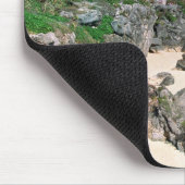 メキシコ、Yucatanの半島、マヤTulumの台なし マウスパッド (コーナー)