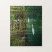 メキシコ、Yucatanの景色湖 ジグソーパズル (縦)