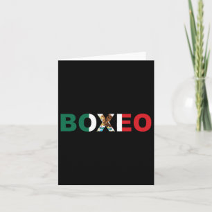 メキシコBoxeoボクシングTシャツアパレル カード